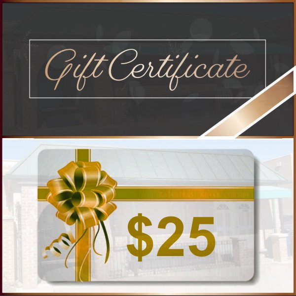 $25 Gift Certificate